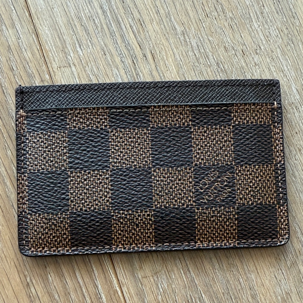 Louis Vuitton Damier ebene cardholder authentic